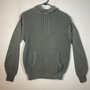 Green Long Sleeve Pull Over Hoodie / Sweatshirt